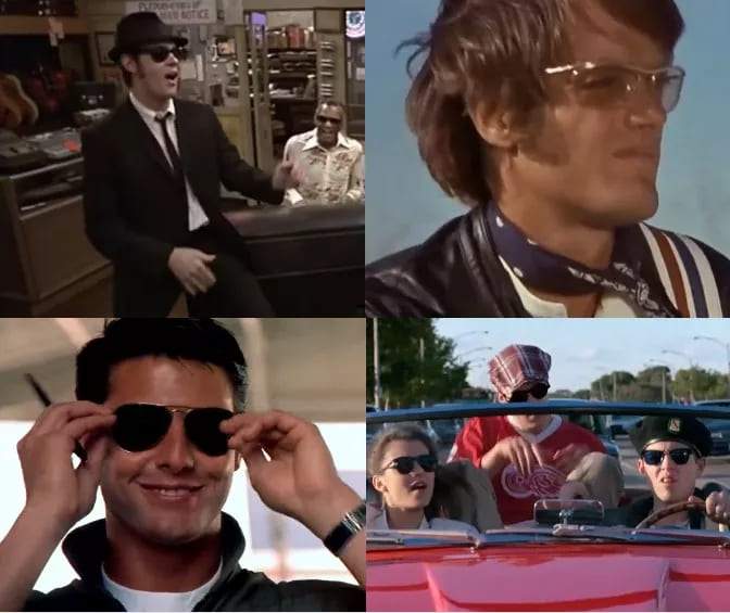 Come gli occhiali da sole al cinema influenzano le tendenze moda
