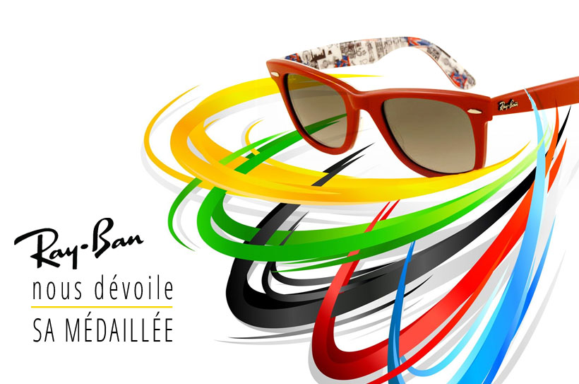 La Ray-Ban RB 2140 – 1118/71 speciale Giochi Olimpici