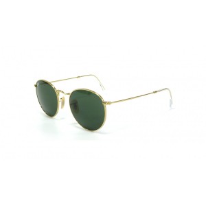 RAY BAN RB 3447 Round Metal Dorato su Visiofactory.com