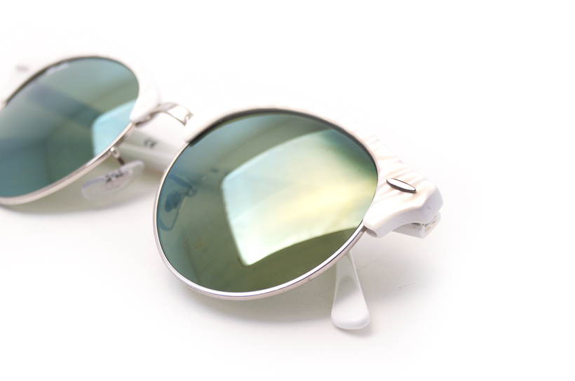 rayban clubround blanche2