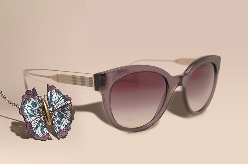occhiali Burberry collezione check