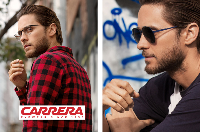 carerra lunettes jared leto égérie 2016