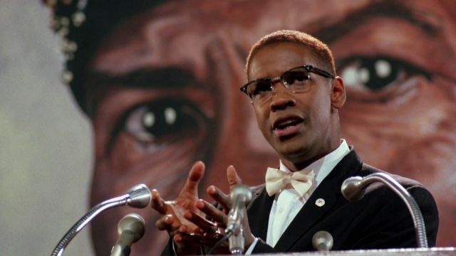Denzel Washington con Ray-Ban Clubmaster in Malcolm X