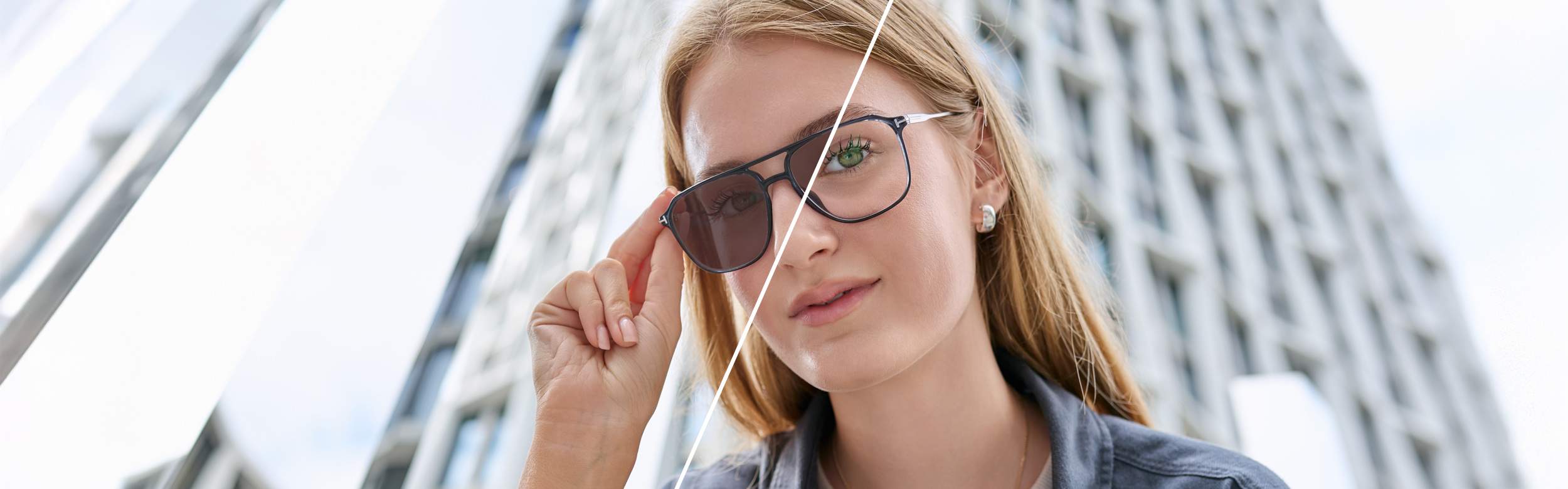 Selezione di occhiali con lenti fotocromatiche su Visiofactory