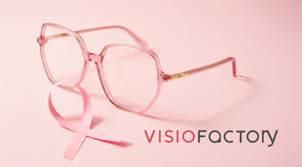 Pink October da Visiofactory – solidarietà con occhiali rosa