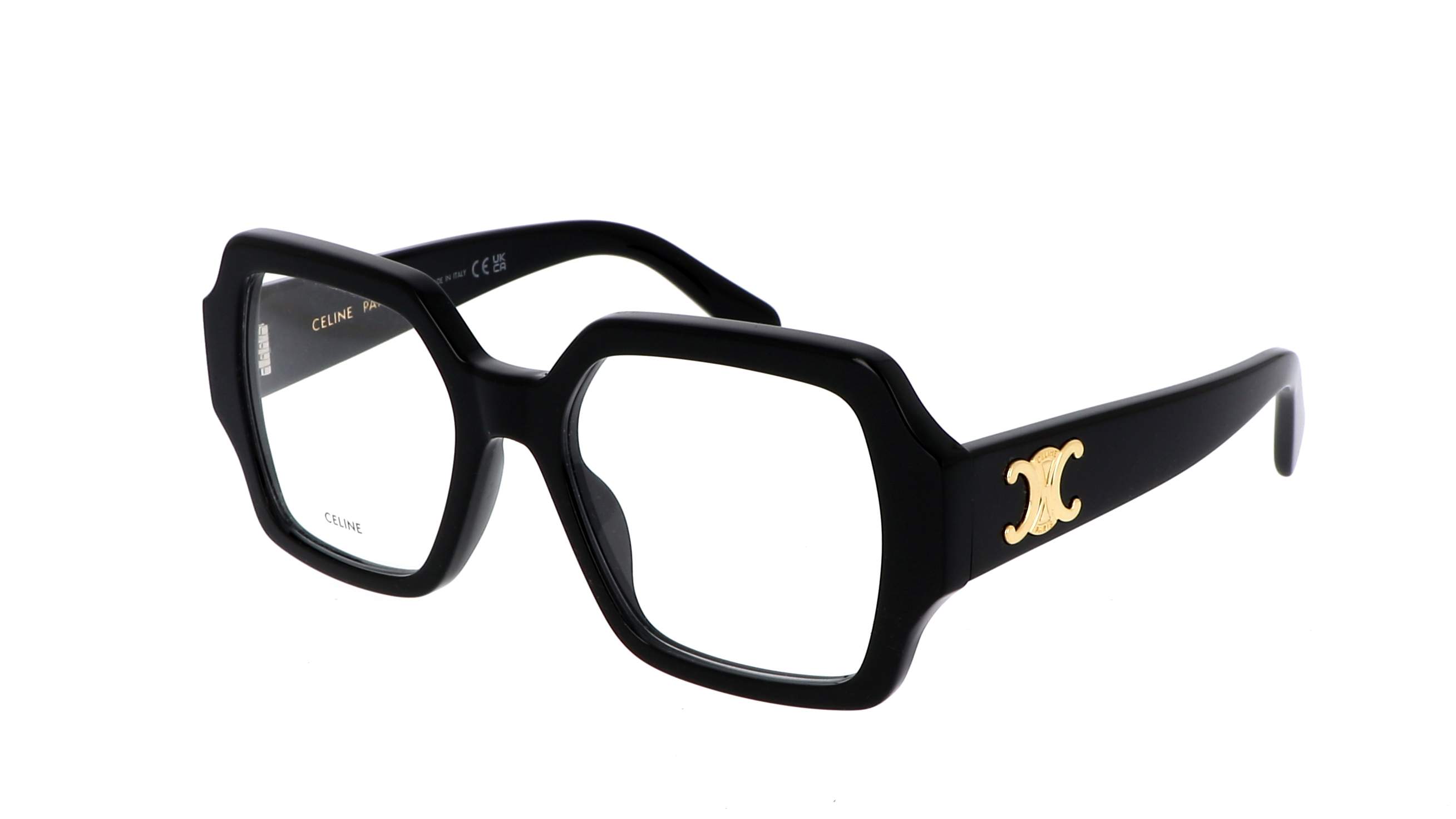 CELINE CL50131I 001 – montatura rettangolare spessa in acetato nero