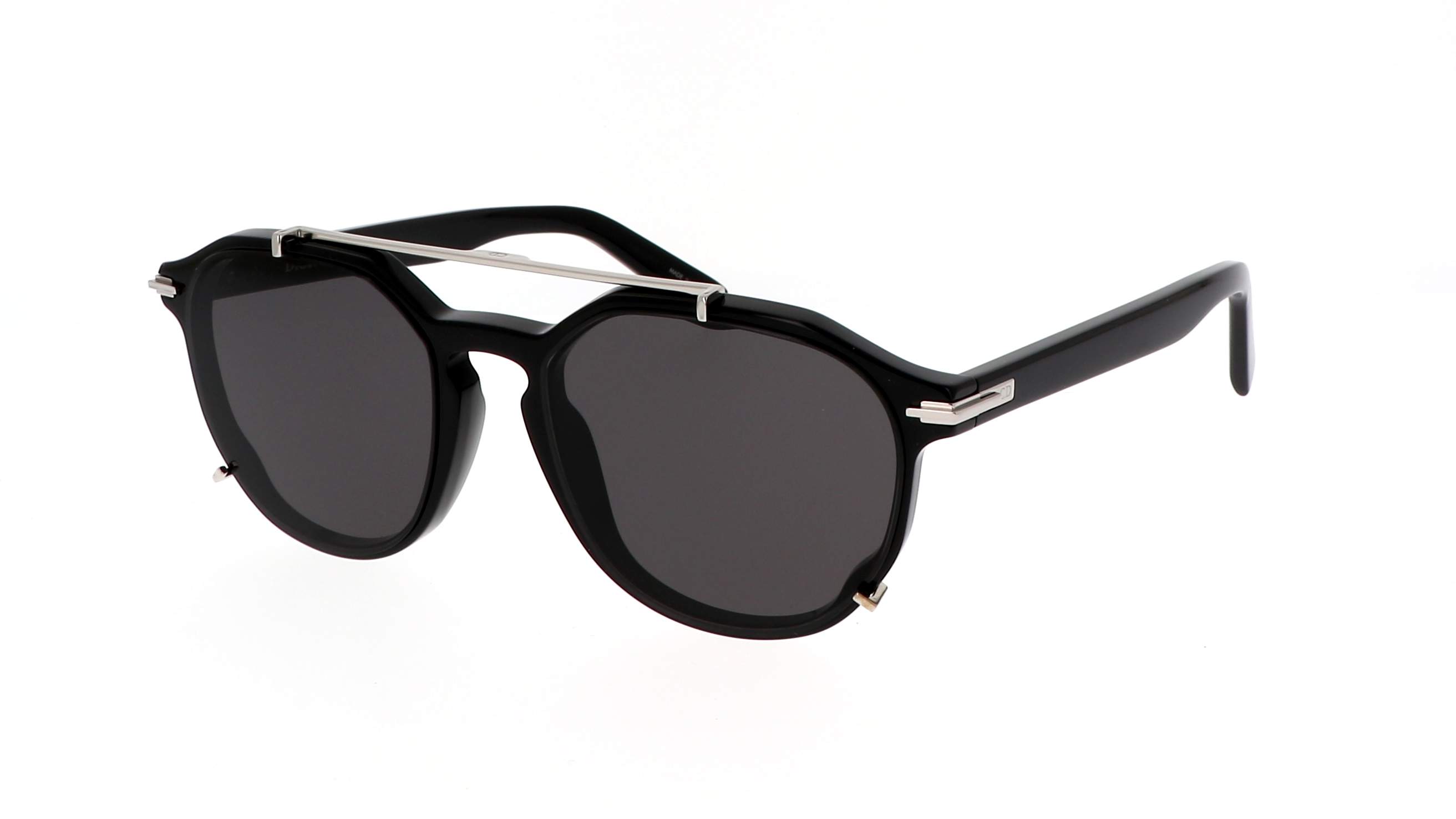 Occhiali da sole Dior DiorBlackSuit RI 10A0 neri rettangolari