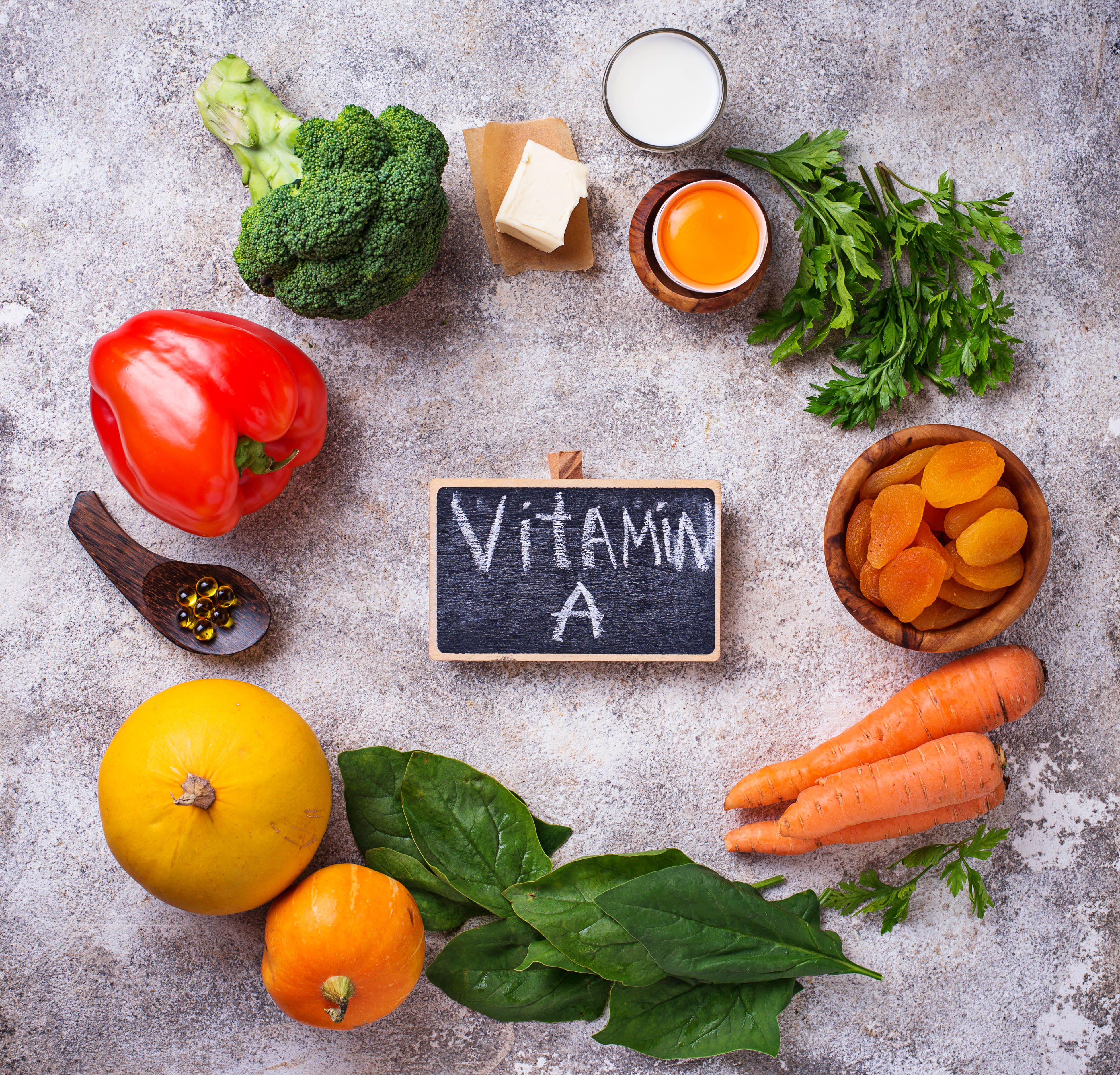 Alimenti ricchi di vitamina A benefici per la vista