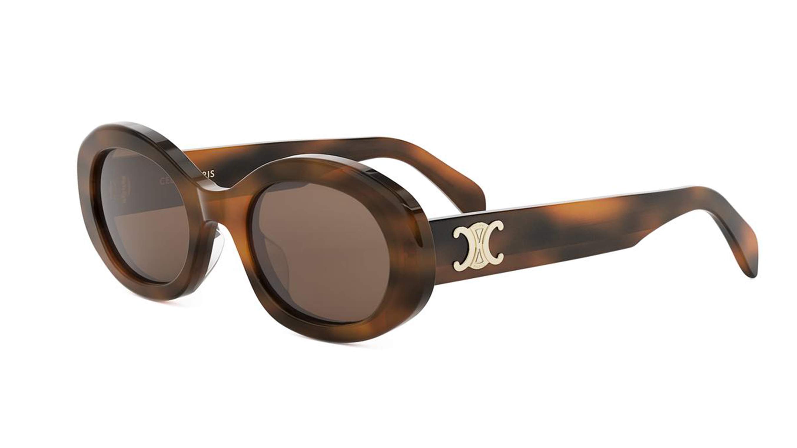 Occhiali da sole CELINE Triomphe 01 oversize tartarugati