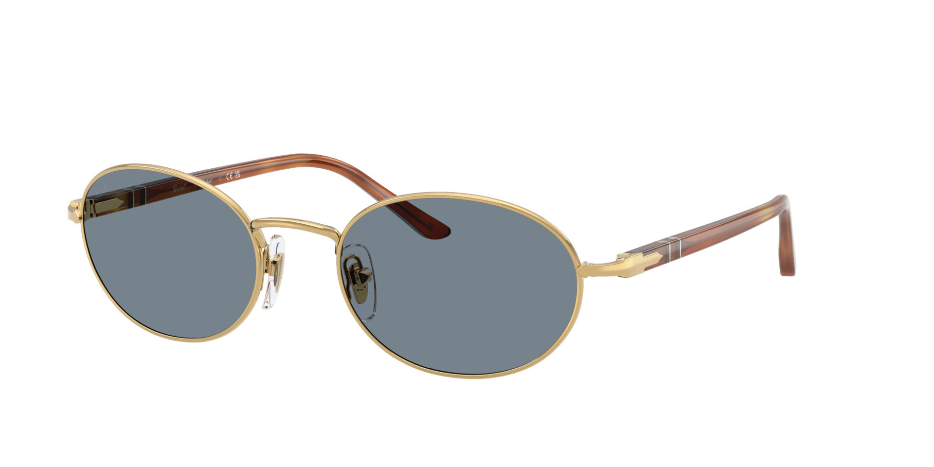 Persol Ida PO1018S dorato con vetri grigio-blu