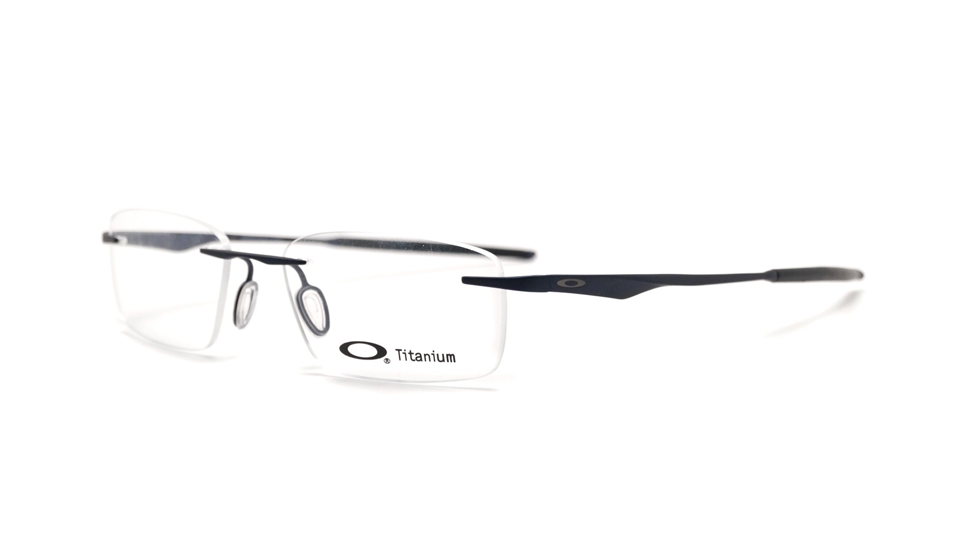 Oakley Wingfold Evr OX5118-04 53-18, occhiale rimless in titanio blu